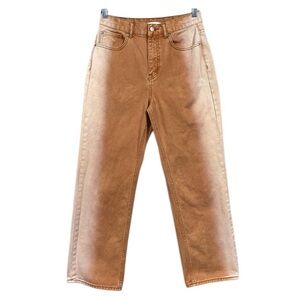 BDG High Waisted Cowboy Jean Ombre Womens Size 29 Piece-Dye Colored Denim
